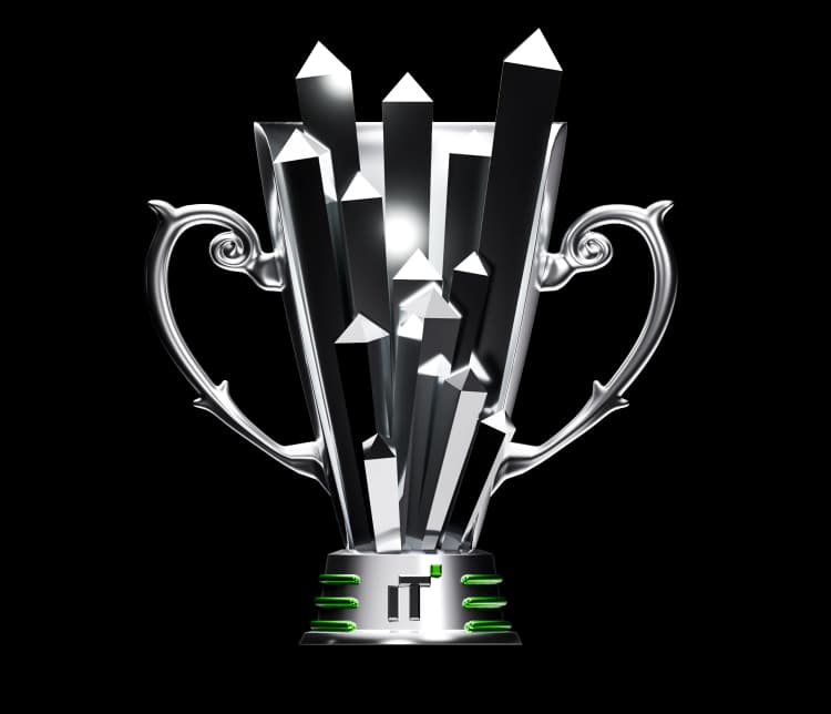 Silver trophy